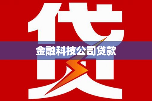 木里金融科技公司贷款