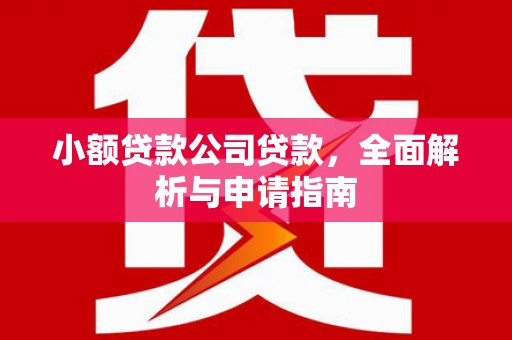 木里小额贷款公司贷款，全面解析与申请指南