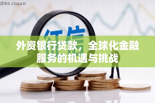 木里外资银行贷款，全球化金融服务的机遇与挑战